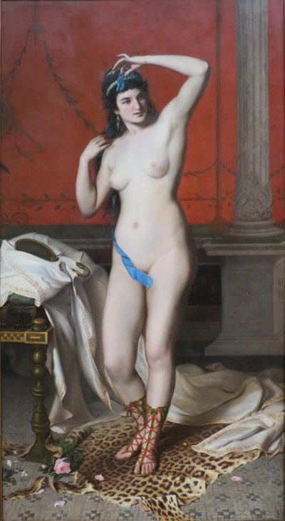 The Pompeian Woman by Joao Zeferino da Costa